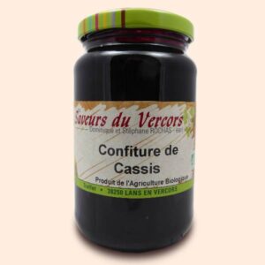 Confiture de Cassis Bio Isère