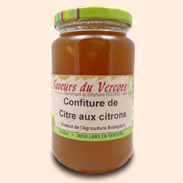 Confiture de Citre aux Citrons