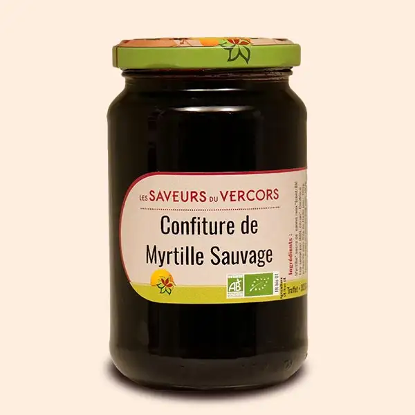 Confiture de Myrtille Sauvage Bio
