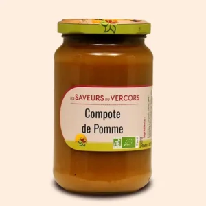 Compote de pomme bio