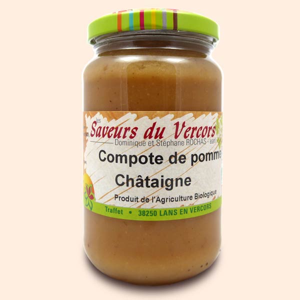 Compote de pomme Châtaigne