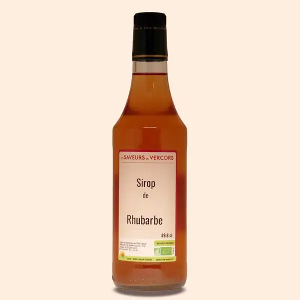 Sirop de Rhubarbe